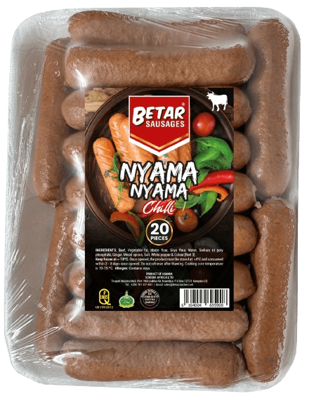 Beef Nyama Nyama Chilli Sausages (20pcs)