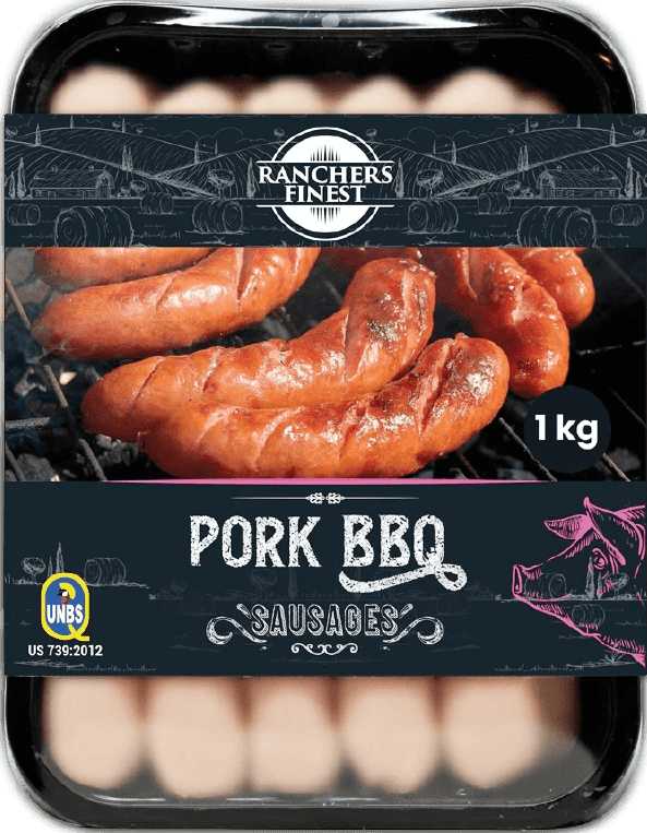 BBQ Pork Sausages (1kg)