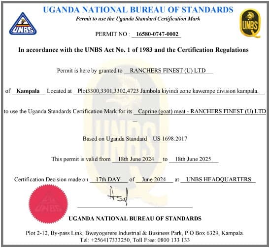 Ranchers Finest UNBS Permits - 1